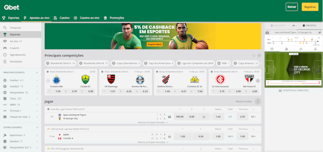 tabela atualizada da série a